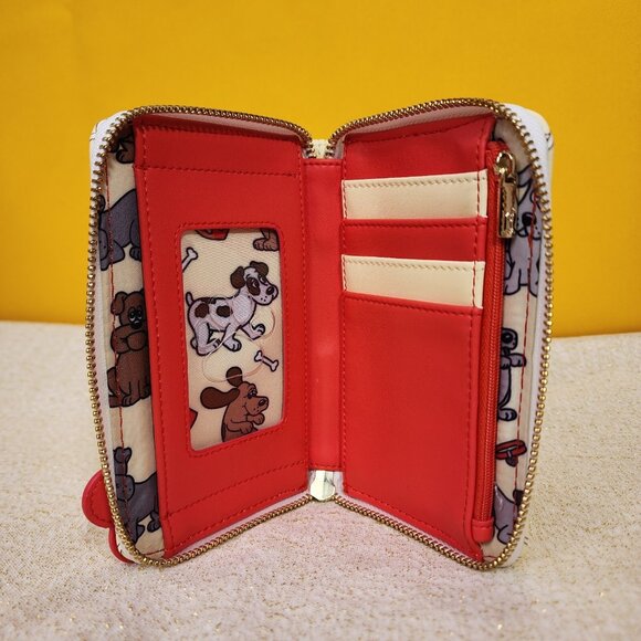Loungefly Pound Puppies 40th Anniversary Plush Zip Around Wallet NEW - Picture 11 of 13
